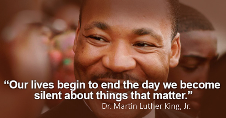 Martin Luther King's Birthday - Monday, Jan. 19, 2015