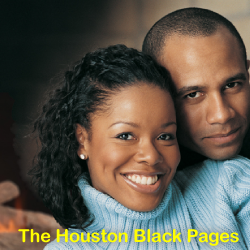 Beautiful African American couple smiling and embracing each other